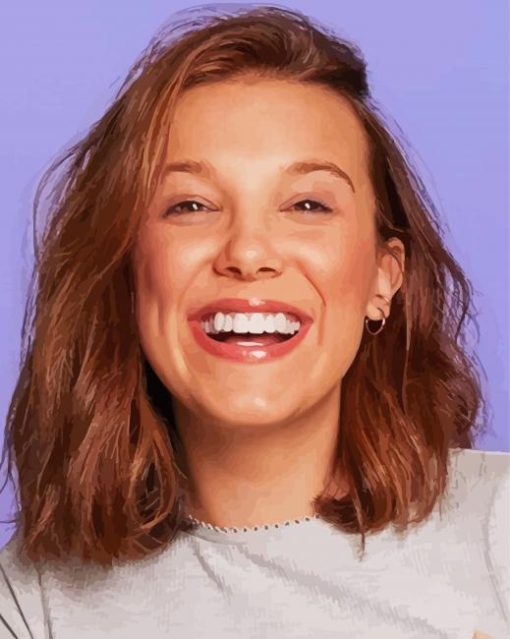 Cute Millie Bobby Brown Diamond Painting