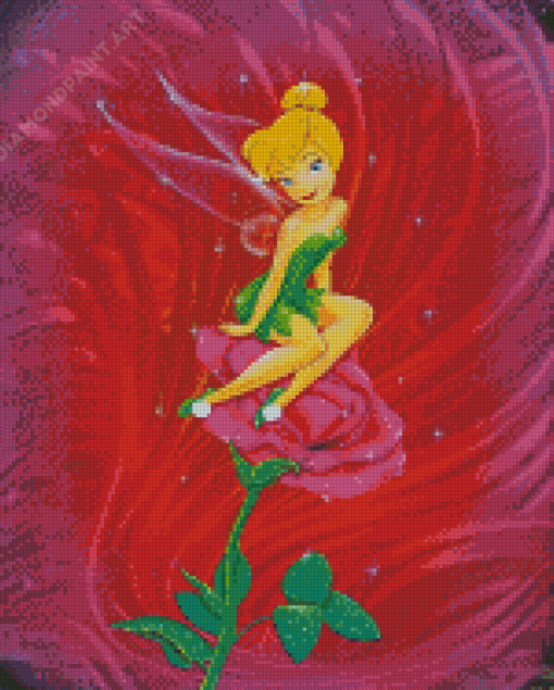 Cute Tinker Bell Diamond Painting