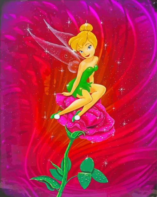 Cute Tinker Bell Diamond Painting