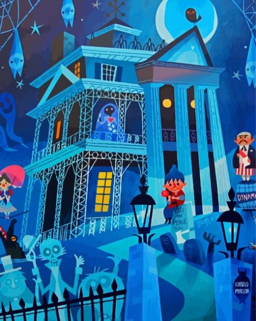 Disney The Haunted Mansion Diamond Painting