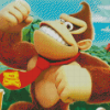 Donkey Kong Ape Diamond Painting