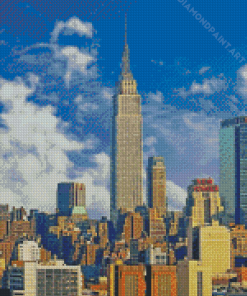 Empire State Building New York Diamond Painting