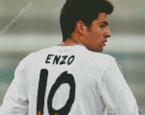 Enzo Zidane Back Diamond Painting