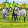 Farm Ranch And Horses Diamond Paintings