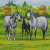 Farm Ranch And Horses Diamond Paintings