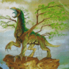 FictionalDragon Earth Diamond Painting