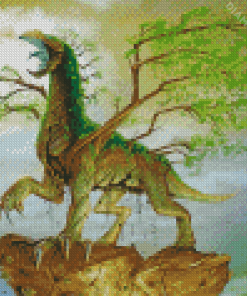 FictionalDragon Earth Diamond Painting