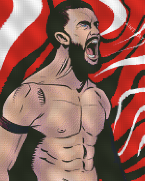 Finn Balor Illustration Diamond Painting