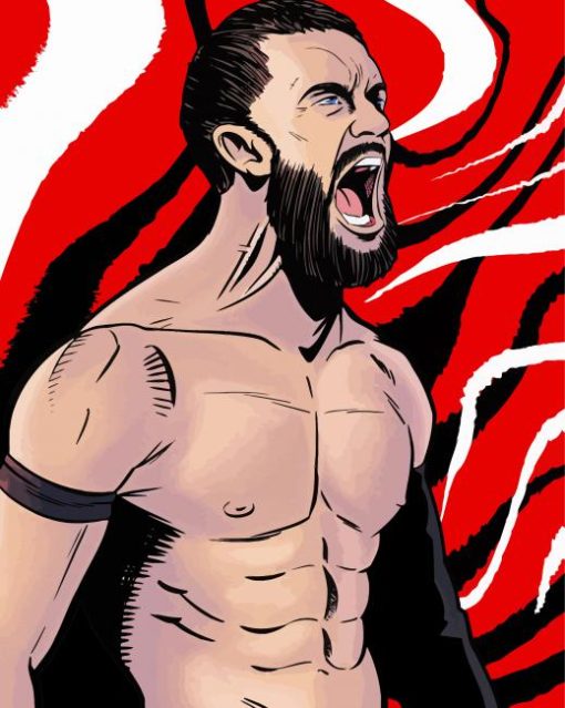 Finn Balor Illustration Diamond Painting