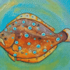 Flounder Art Diamond Painting