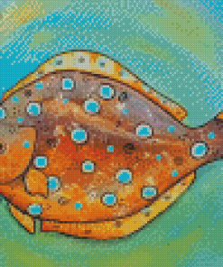 Flounder Art Diamond Painting