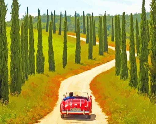 Follow Me To Countryside Italy Diamond Painting