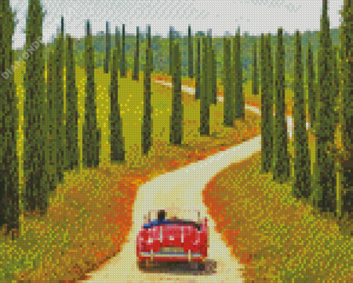 Follow Me To Countryside Italy Diamond Painting