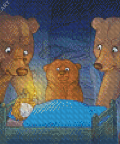 Goldilocks And The Three Bears Diamond Painting