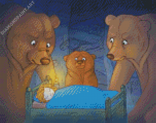 Goldilocks And The Three Bears Diamond Painting