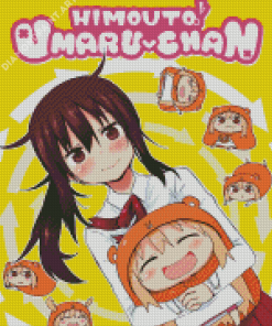 Himouto Umaru Chan Manga Anime Poster Diamond Painting