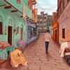 India Street Diamond Painting