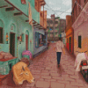 India Street Diamond Painting