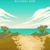 Indiana Dunes National Park Travel Poster Diamond Paintings