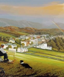 Irish Scenery Art Diamond Painting