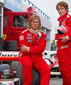 James Hunt Rush Movie Diamond Painting