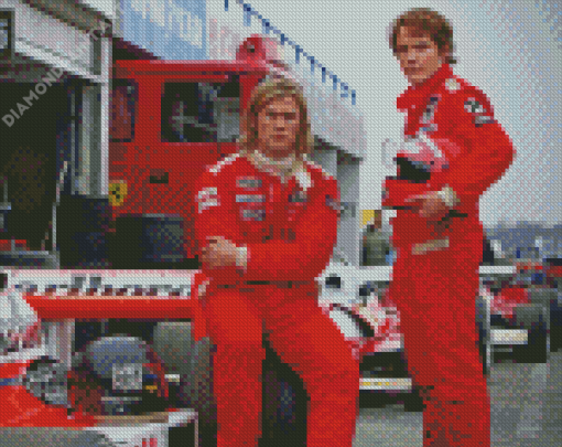 James Hunt Rush Movie Diamond Painting