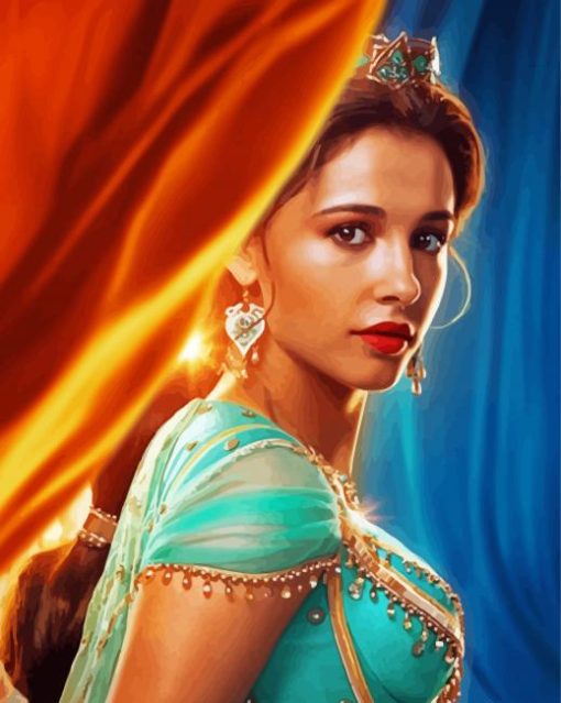 Jasmine From Aladdin 2019 Movie Diamond Painting