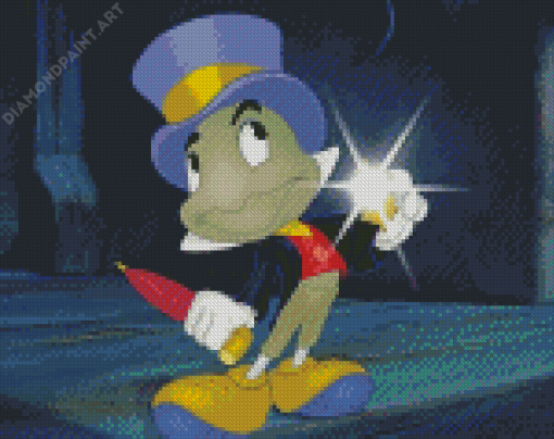 Jiminy Cricket Diamond Painting