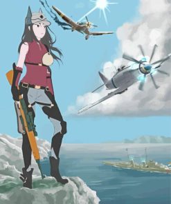 Kai Schulen Valkyria Chronicles Diamond Painting