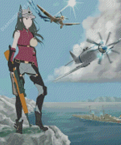 Kai Schulen Valkyria Chronicles Diamond Painting