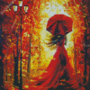 Lady Autumn Diamond Painting