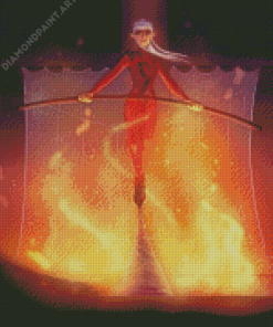 Magic Girl On Tightrope Diamond Painting