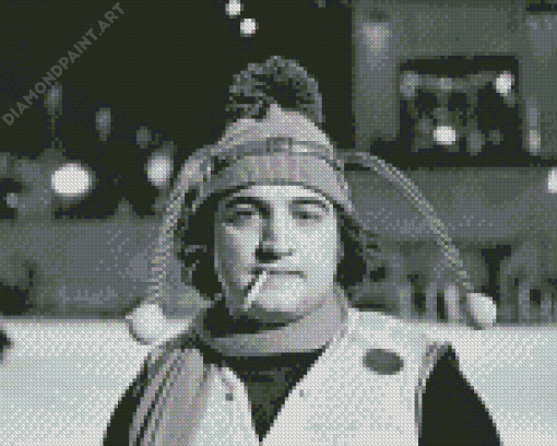 Monochrome John Belushi Diamond Paintings