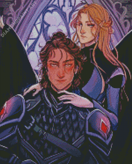 Nesta And Cassian Diamond Painting