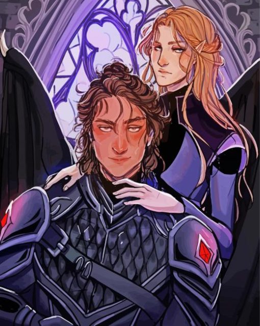 Nesta And Cassian Diamond Painting