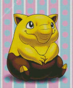 Pokemon Drowzee Art Diamond Painting