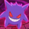 Pokemon Species Gengar Diamond Painting