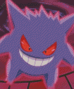 Pokemon Species Gengar Diamond Painting