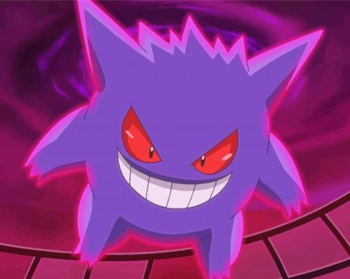 Pokemon Species Gengar Diamond Painting