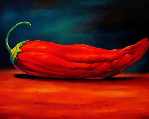 Red Hot Chili Pepper Diamond Painting