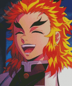 Rengoku Kyojuro Diamond Painting