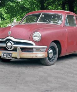 Retro 1950 Ford Diamond Paintings