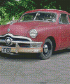 Retro 1950 Ford Diamond Paintings