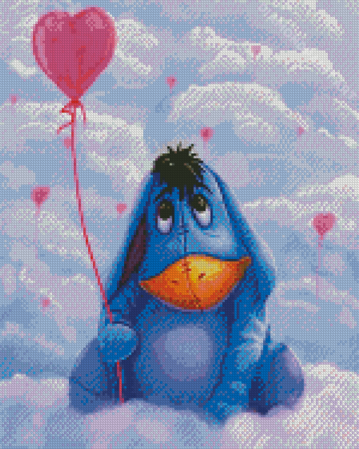 Sad Eeyore Diamond Painting