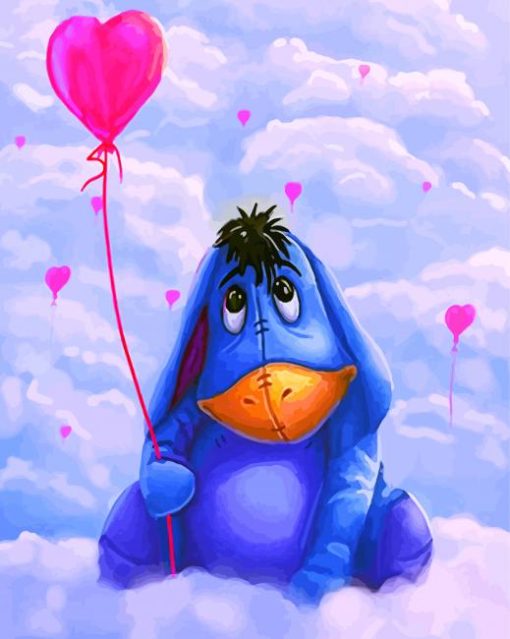 Sad Eeyore Diamond Painting