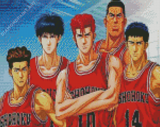 Slam Dunk Anime Diamond Painting