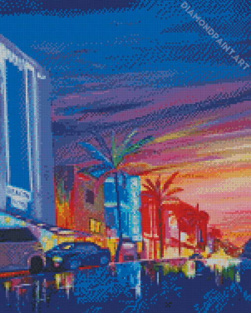 South Beach Art Diamond Painting