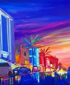 South Beach Art Diamond Painting