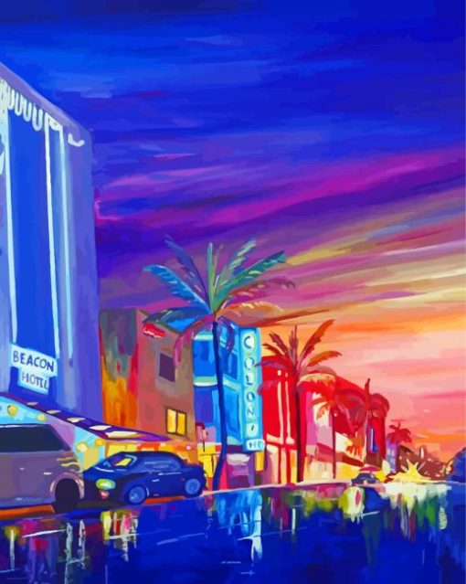 South Beach Art Diamond Painting