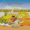 Speedy Gonzales Cartoon Poster Diamond Painting